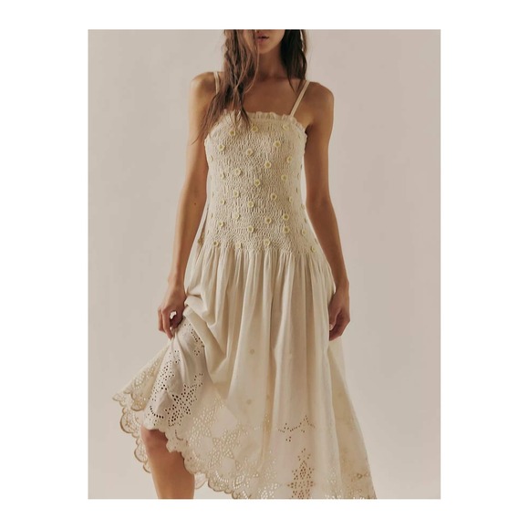 Free People Daphne Midi Dress - Picture 1 of 9